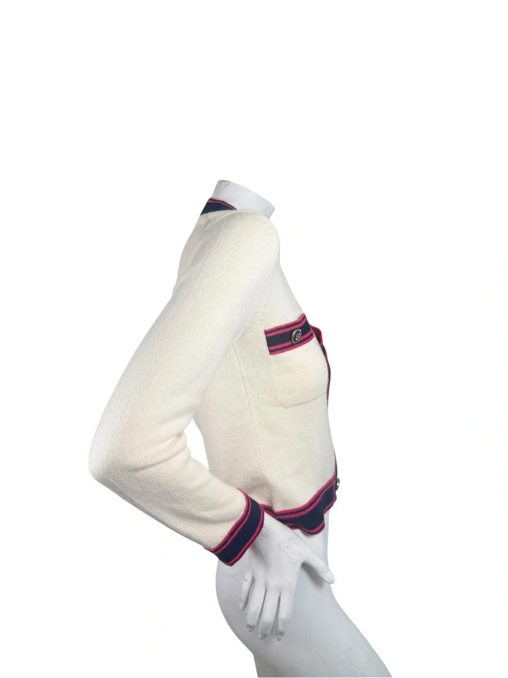 Chanel 20C Resort 2020 Cashmere CC Cardigan FR 34